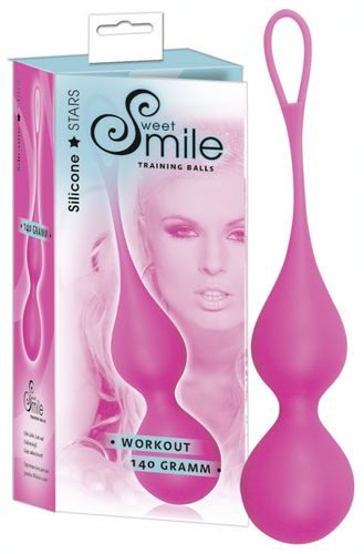 5060440000 - Шарики вагинальные Smile розовые, 140 гр | Казанова 69