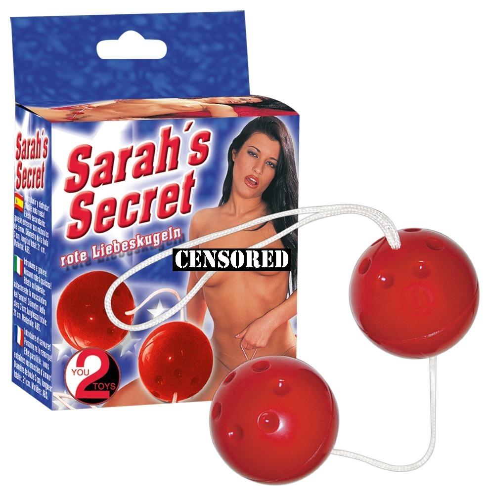 5134660000 - Шарики вагинальные  SARAH'S SECRET красные | Казанова 69
