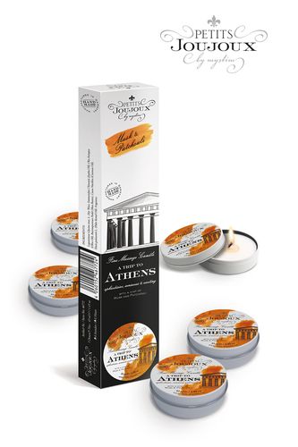 46772 - Набор из 5 свечей Petits JouJoux Athens Refill 33 гр. | Казанова 69