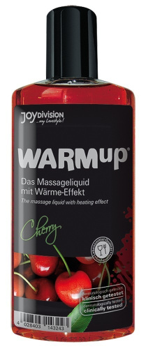 Масло массажное WARMup вишня 150 мл