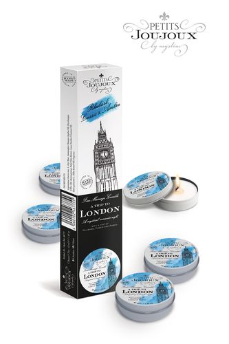 46775 - Набор из 5 свечей Petits JouJoux London Refill 33 гр. | Казанова 69