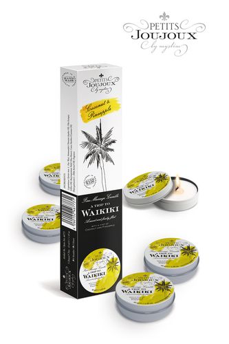 46773 - Набор из 5 свечей Petits JouJoux Waikiki Beach Refill 33 гр. | Казанова 69