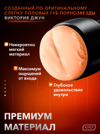 21011 - Мастурбатор Kiiroo Feel Victoria совместим с PowerBlow | Казанова 69