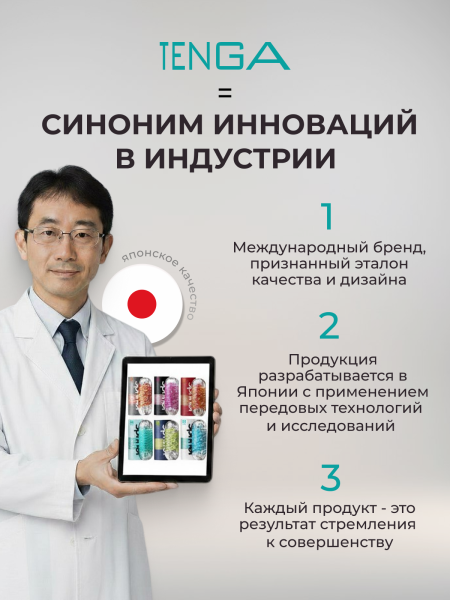 SPN-004 - Мастурбатор Tenga Spinner Pixel | Казанова 69