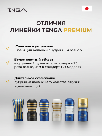 TOC-201PT - Мастурбатор Tenga Premium Original Vacuum Cup | Казанова 69