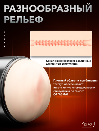 21016-A - Мастурбатор Kiiroo Feel Generic светлая кожа, совместим с PowerBlow | Казанова 69