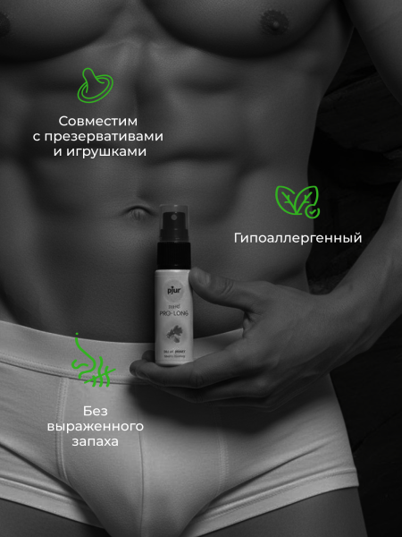 13500 - Спрей-пролонгатор pjur Med Pro-Long Spray на водной основе, 20 мл | Казанова 69