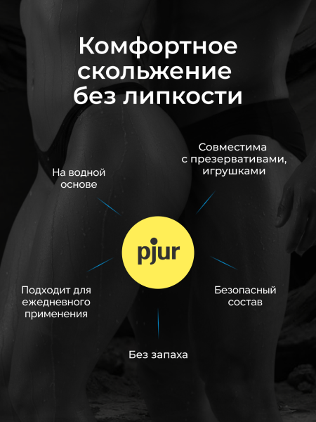 10340 - Смазка pjur Aqua на водной основе, 100 мл | Казанова 69