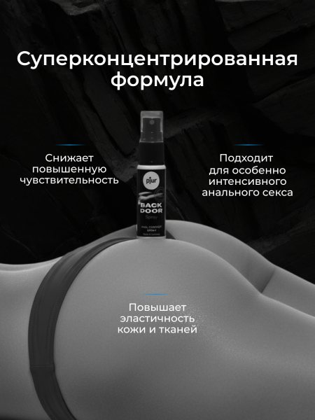 13480 - Спрей pjur Back Door Spray на водной основе, 20 мл | Казанова 69