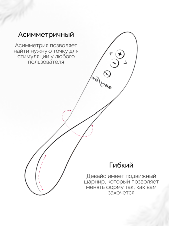 SNRA2SG3 - Вибратор для пар We-Vibe Rave 2 фуксия | Казанова 69