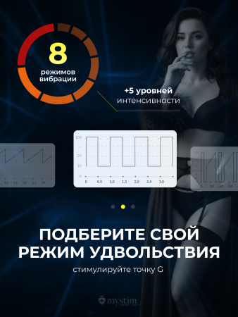 46531 - Вибратор Mystim Right on Ron розовый | Казанова 69