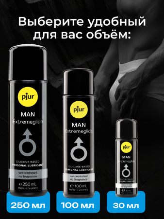 10630 - Смазка pjur Man Premium Extremeglide на силиконовой основе, 30 мл | Казанова 69