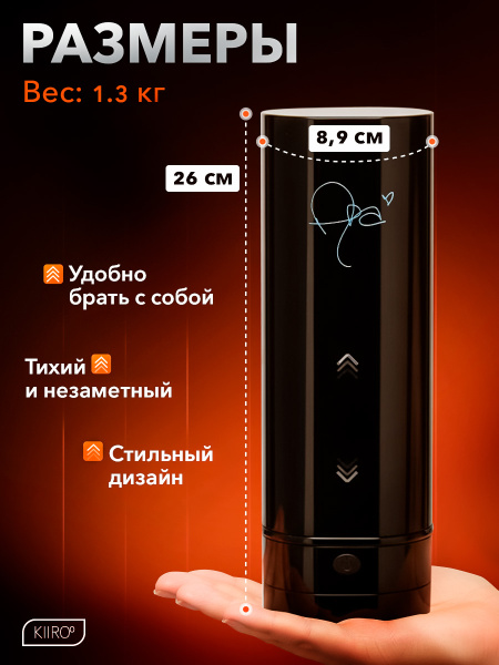 11027 - Интерактивный мастурбатор Kiiroo Onyx+ Asa Akira | Казанова 69