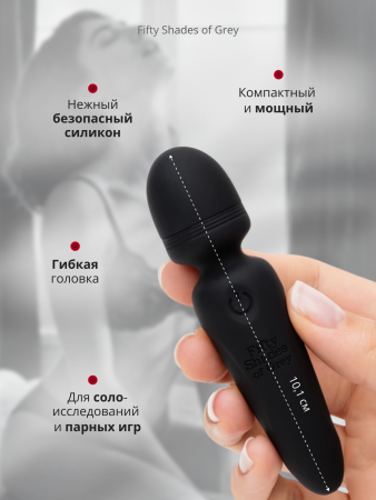 82936 - Минивибратор Fifty Shades of Grey Mini-Wand Sensation | Казанова 69