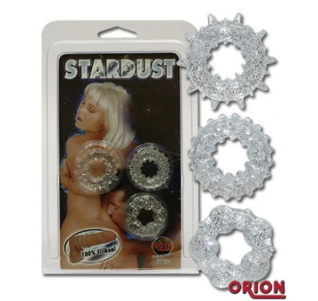 Набор колец 3шт Stardust