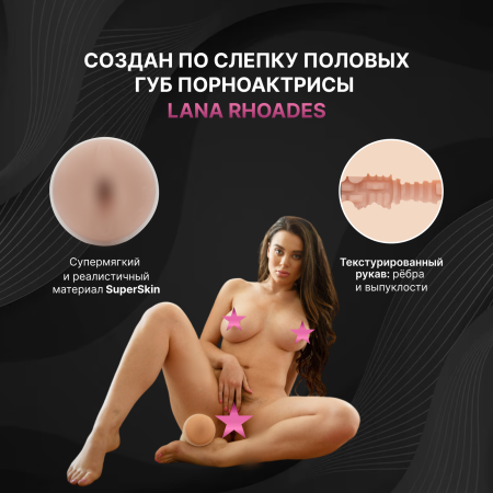 14964 - Мастурбатор Fleshlight Girls Lana Rhoades Destiny, вагина | Казанова 69