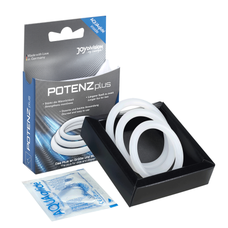 JoyDivision Кольца эрекционные POTENZplus 3шт