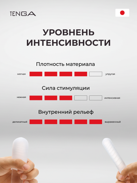 POT-003 - Мастурбатор Tenga Pocket Block Edge | Казанова 69