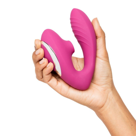 Lovehoney mon ami Dual suction and vibrating massager _Transparent background_86497-04_result