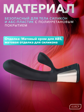 16921 - Интерактивный вибратор Kiiroo OhMiBod Fuse черный | Казанова 69