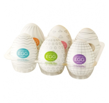 Набор мастурбаторов Tenga EGG - I