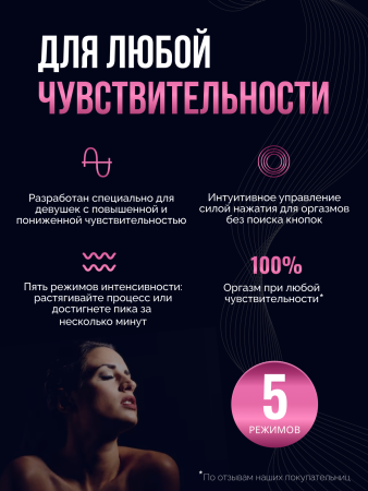 150546 - Бесконтактный клиторальный стимулятор Sauce Sweeeheart белый | Казанова 69