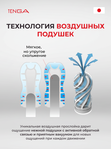 TOC-205S - Мастурбатор Tenga Air Flow Cup Gentle | Казанова 69