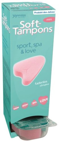 12202 - Тампоны мягкие JoyDivision Mini для секса, спорта и спа, 10 шт. | Казанова 69
