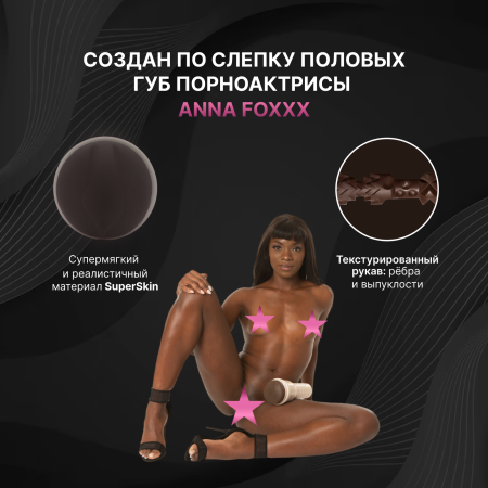 11482 - Мастурбатор Fleshlight Girls Ana Foxxx Silk, вагина | Казанова 69