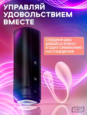 11069-W - Интерактивное виброяйцо Kiiroo Spot, розовый | Казанова 69