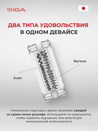 TOC-004US - Мастурбатор Tenga Double Hole US | Казанова 69